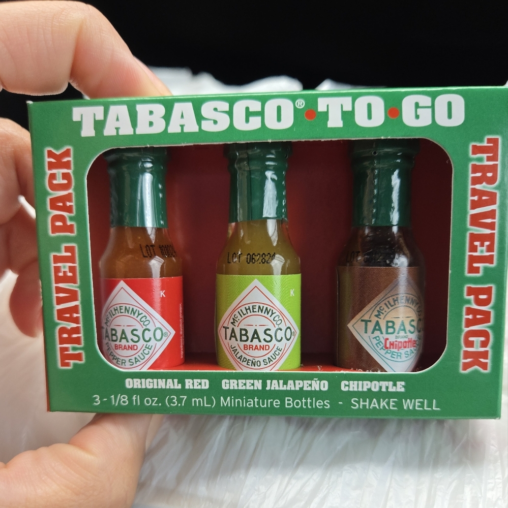 Tabasco Mini Travel Pack 3 bottles